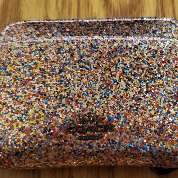 Coach Keith Haring Glitter Wallet - Picture 2 of 4
